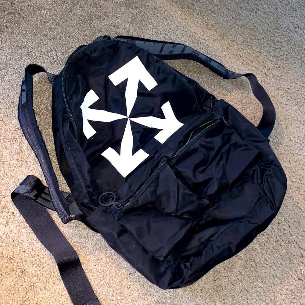 Off white backpack